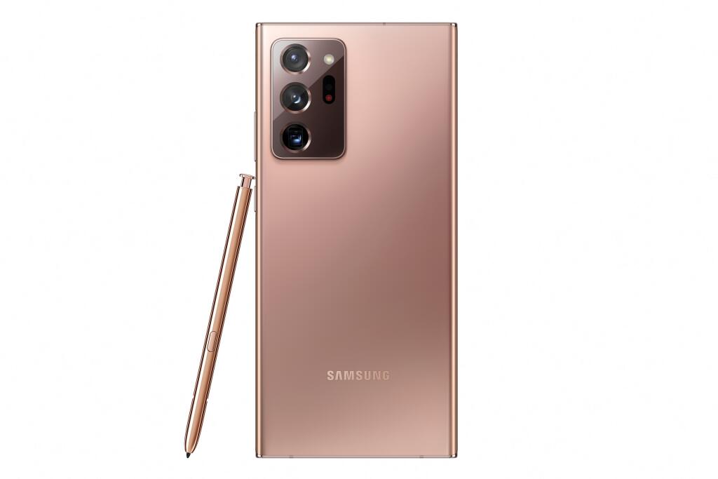 Samsung Galaxy Note 20 Ultra so 108 Mpx snímačom a laserovým zaostrovaním