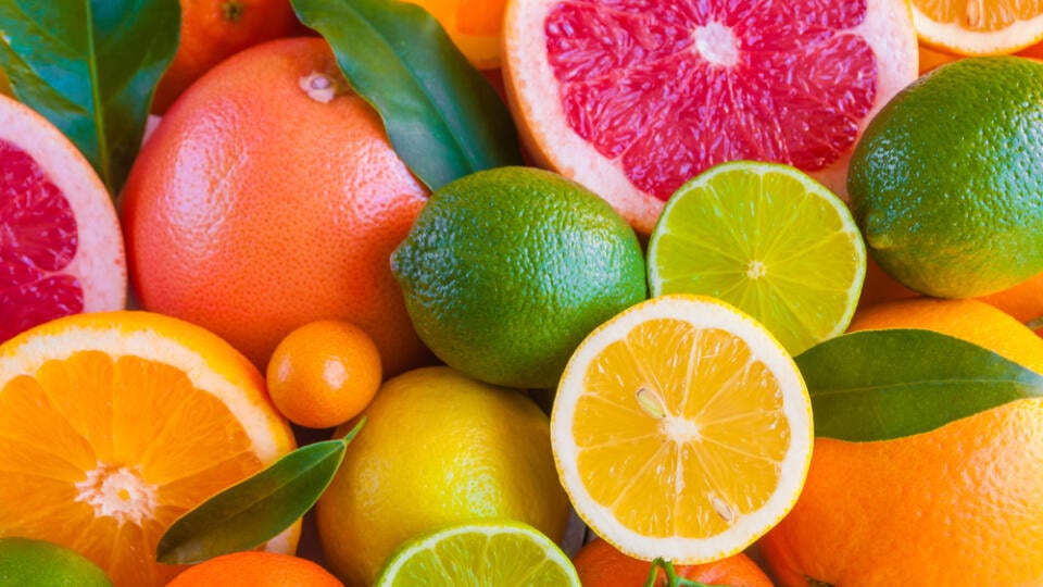 Citrus,Fruits,(orange,,Lemon,,Grapefruit,,Mandarin,,Lime)