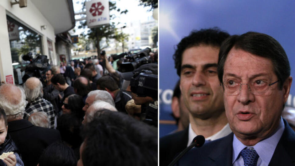 Novozvolený cyperský prezident Nikos Anastasiadis si v rámci solidarity s radovými Cyperčanmi znížil svoj plat.