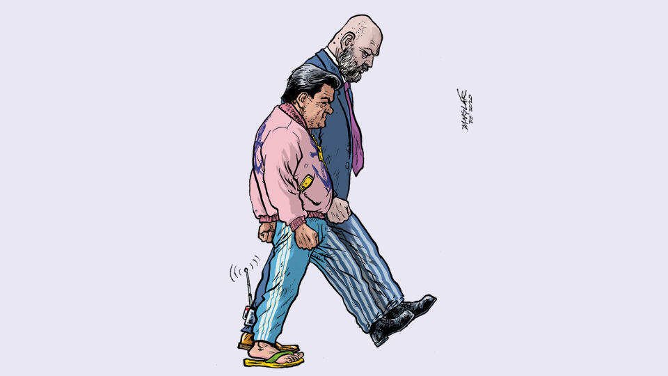 rusko, kocner, ilustracia