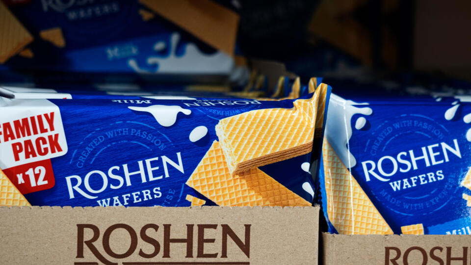 Cukrovinky Roshen.