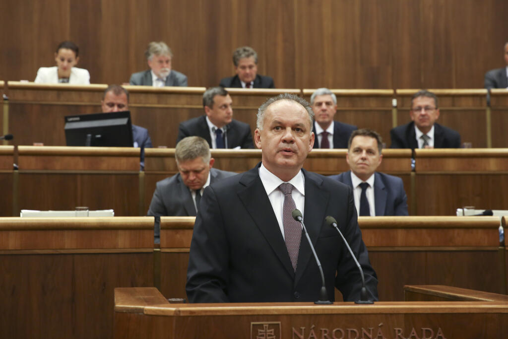 Prezident Kiska v parlamente so spravou o stave republiky