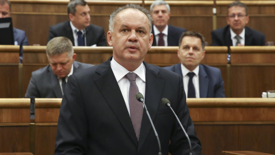 Prezident Kiska v parlamente so spravou o stave republiky