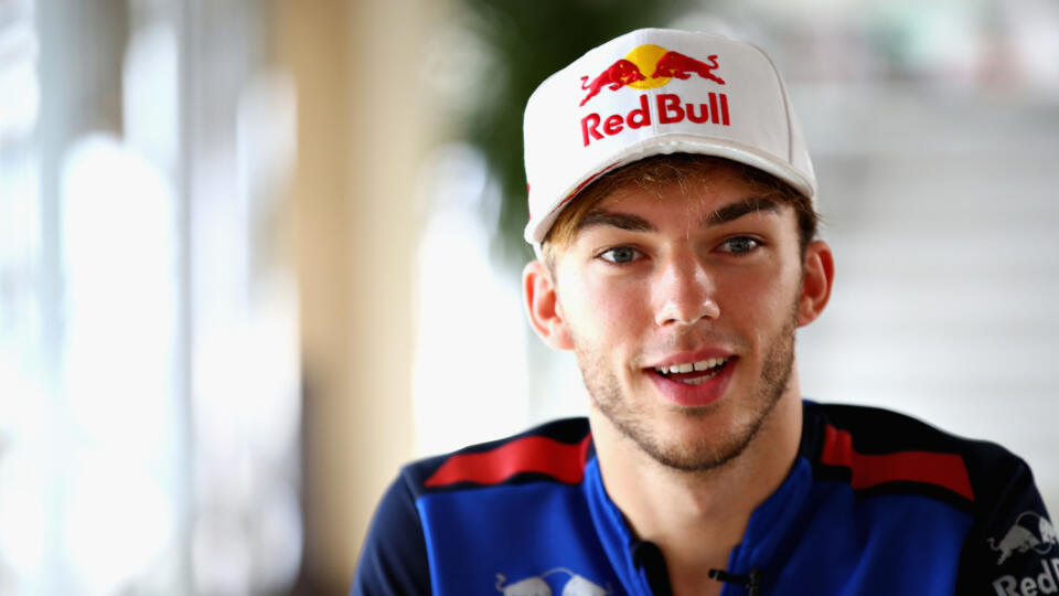 Pierre Gasly nahradil v tíme Red Bull Daniela Ricciarda.
