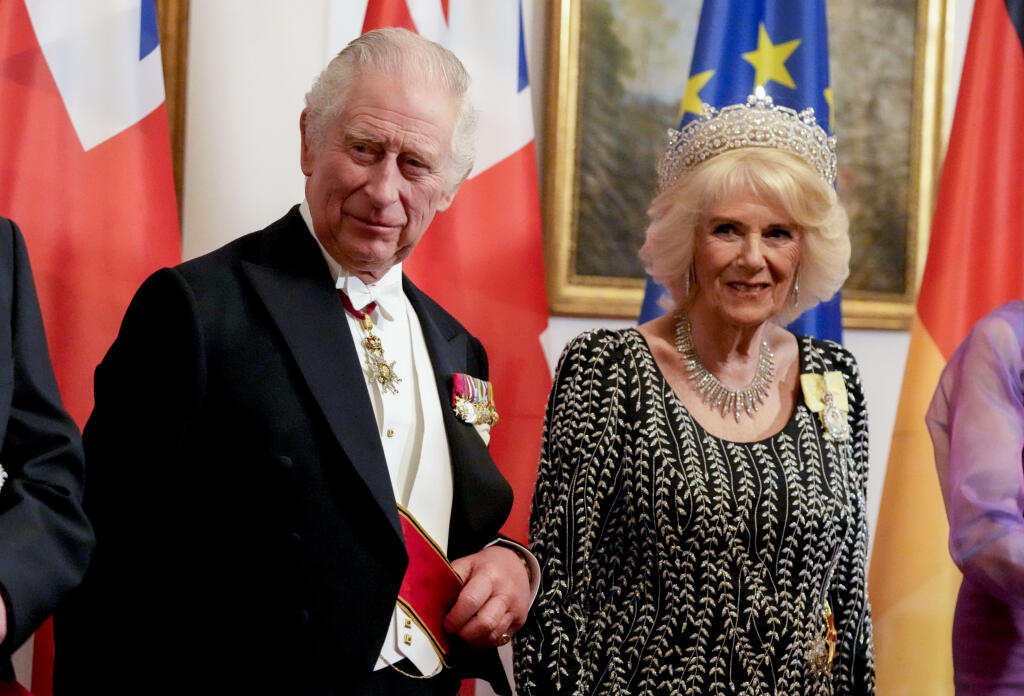 Britský kráľ Karol III. a jeho manželka Kamila