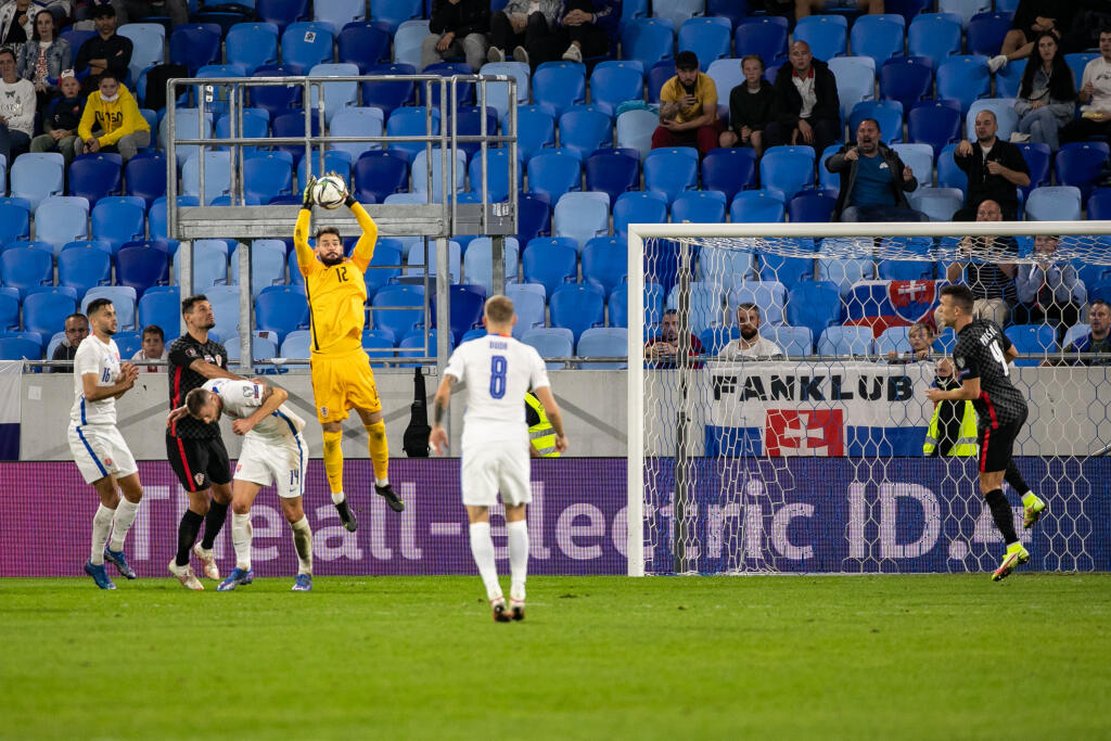 Kvalifikačný zápas o postup na Majstrovstvá sveta 2022 v Katare medzi Slovenskom a Chorvátskom.