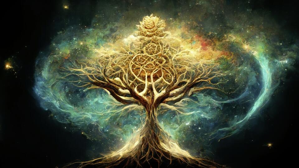 Yggdrasil from norse mythology known for being the tree of life. 