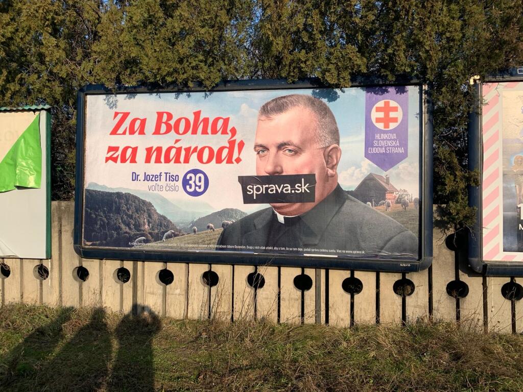 Film o holokauste Správa provokuje predvolebným bilbordom Tisa