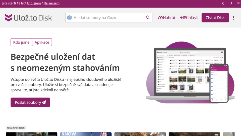 Kto by nepoznal milovanú platformu Uloz.to, kde si vieme sťahovať a sledovať obľúbené filmy a seriály? V podobe, v akej sa s ňou stretávame dnes, sa budeme musieť, žiaľ, rozlúčiť. A to kvôli novej európskej legislatíve. Platforma o tom informovala na svojej webovej stránke.