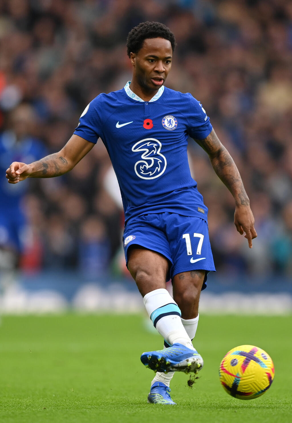 Anglický útočník Raheem Sterling, ktorý sa už na MS v Katare aj gólovo presadil, je rodákom z Jamajky.