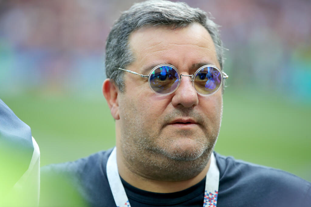 MOSCOW, RUSSIA - JUNE 17: Carmine Raiola looks on prior to the 2018 FIFA World Cup Russia group F match between Germany and Mexico at Luzhniki Stadium on June 17, 2018 in Moscow, Russia. (Photo by Alexander Hassenstein/Getty Images)