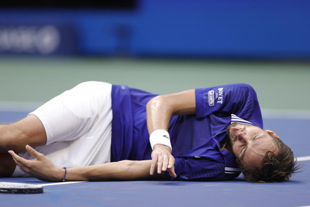 Medvedev po titule z US Open napodobnil gólovú oslavu z hry FIFA.