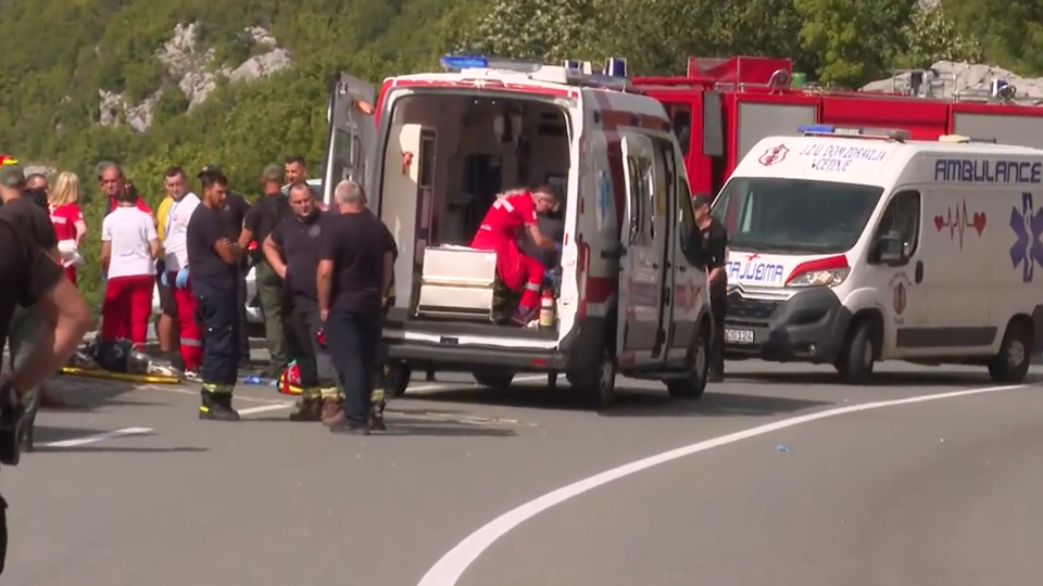 Dve obete a deväť vážne zranených si vyžiadala nehoda autobusu, ktorý sa v utorok v Čiernej hore zrútil do rokliny, informuje TASR na základe správy agentúry AP.