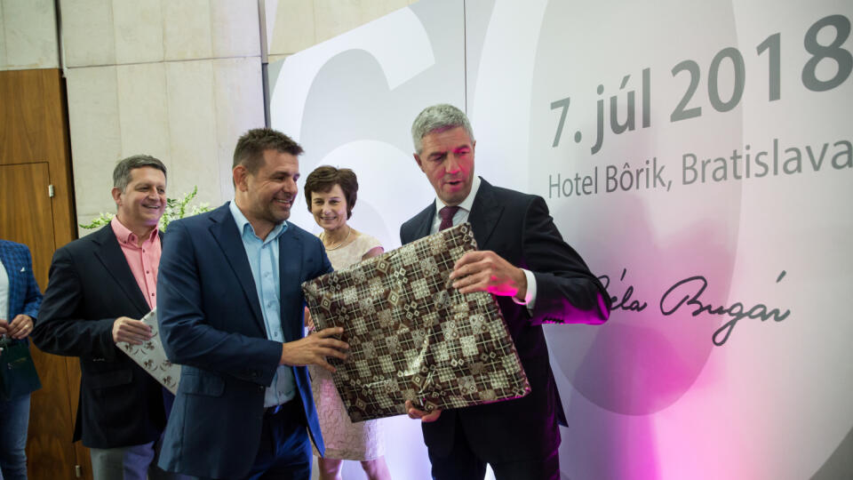 O gratulantov Bugár núdzu rozhodne nemal.