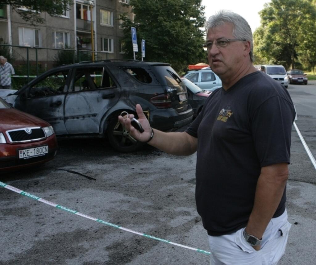 Vincovi Lukáčovi v minulosti podpálili auto.