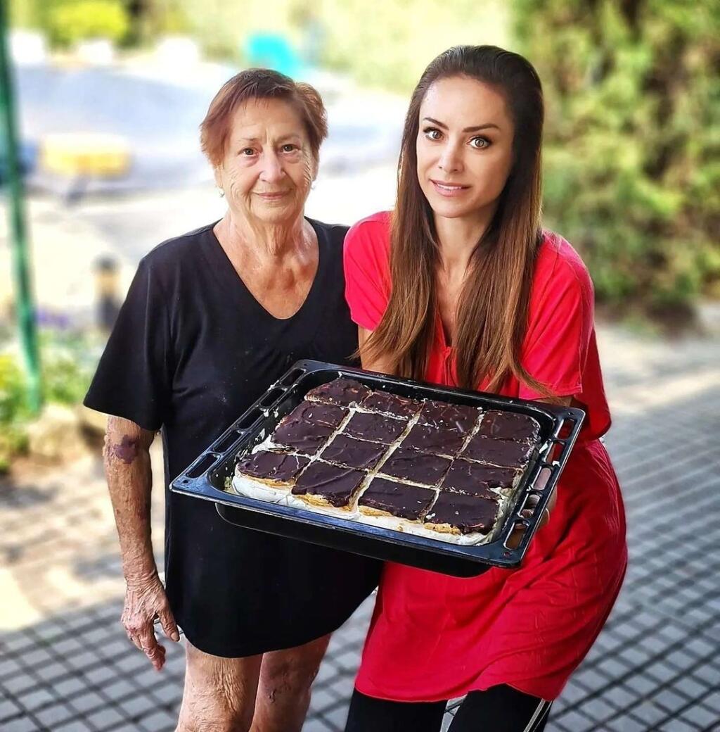 Zora Czoborová s milovanou mamou
