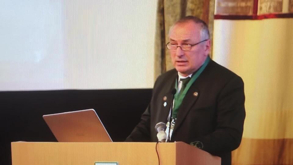 XII. Snem Slovenského poľovníckeho zväzu - príhovor Tibora Lebockého, prezidenta SPZ 3
