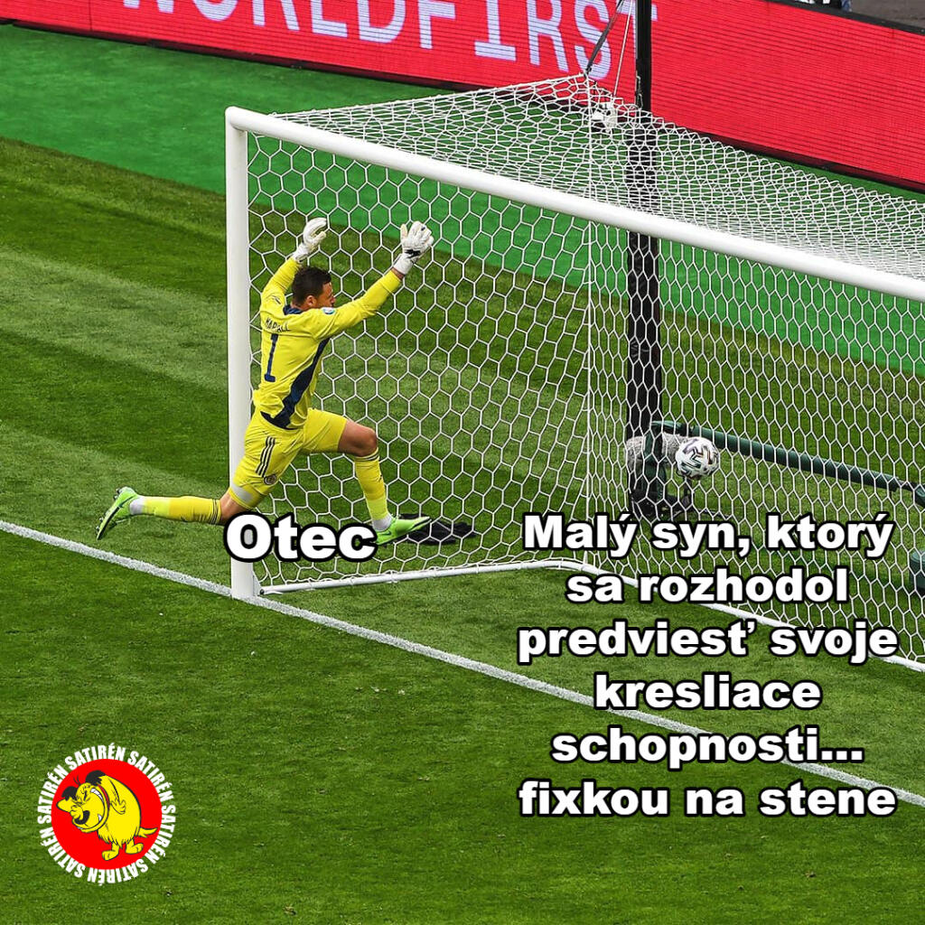 Vtipný moment nastal aj v zápase Česka so Škótskom. Patrik Schick strelil Škótom ďalekonosný gól, na ktorý brankár súpera nemal nárok. David Marshall sa stal terčom mnohých vtipných koláží.