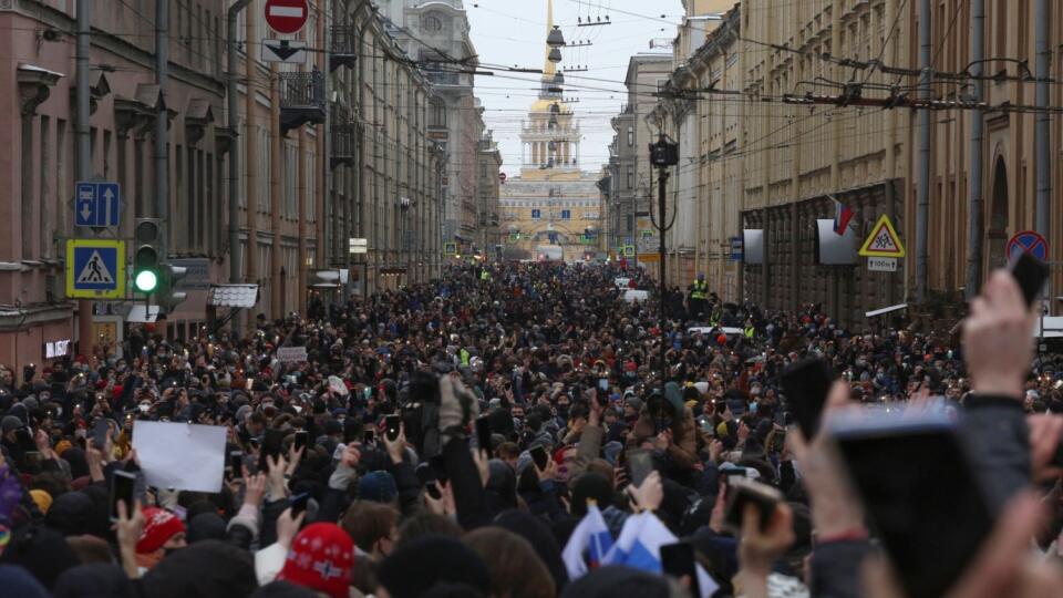 Russia Navalny Protests