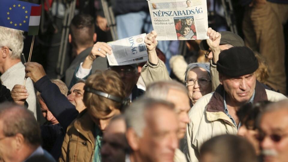 Hungary Demonstration