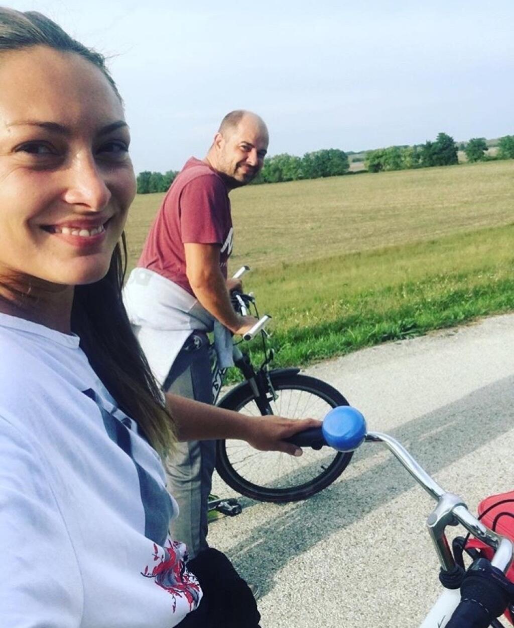 Monika Zázrivcová s priateľom.