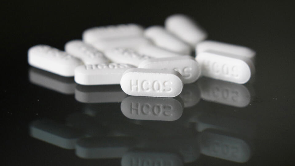 Tabletky hydroxychlorochínu