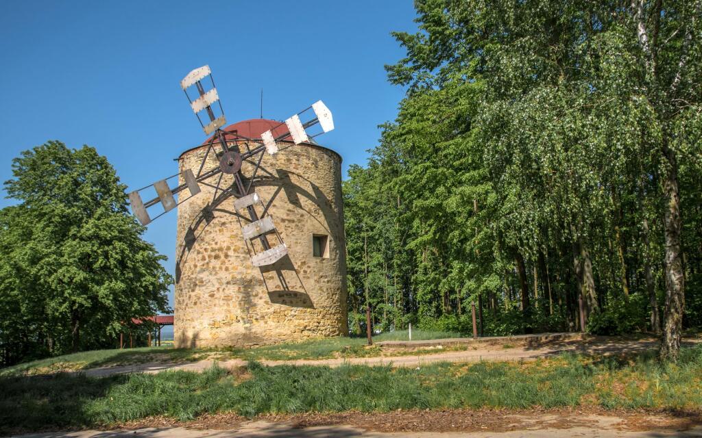 Historický veterný mlyn v Holíči.