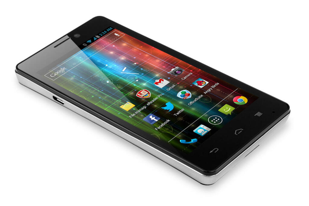 Prestigio MultiPhone 5430: Intel Inside, ale pécečko to nie je