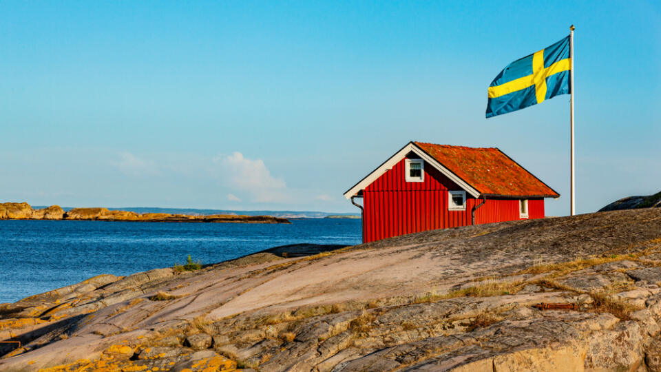 Red,House,In,Sweden