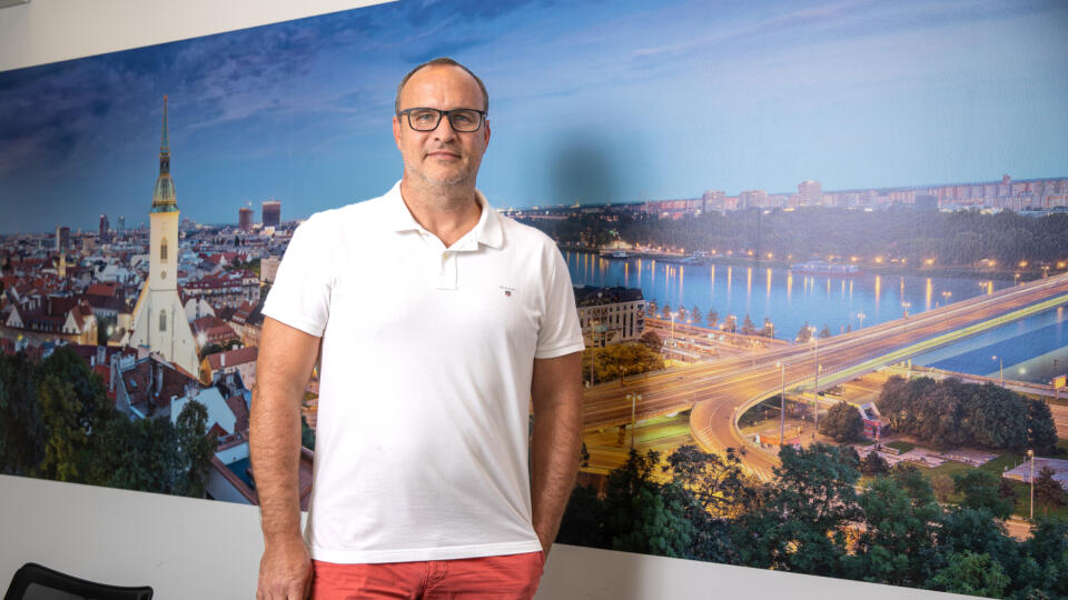 Na snímke Ján Palenčár - Prezident Národnej asociácie realitných kancelárií NARKS