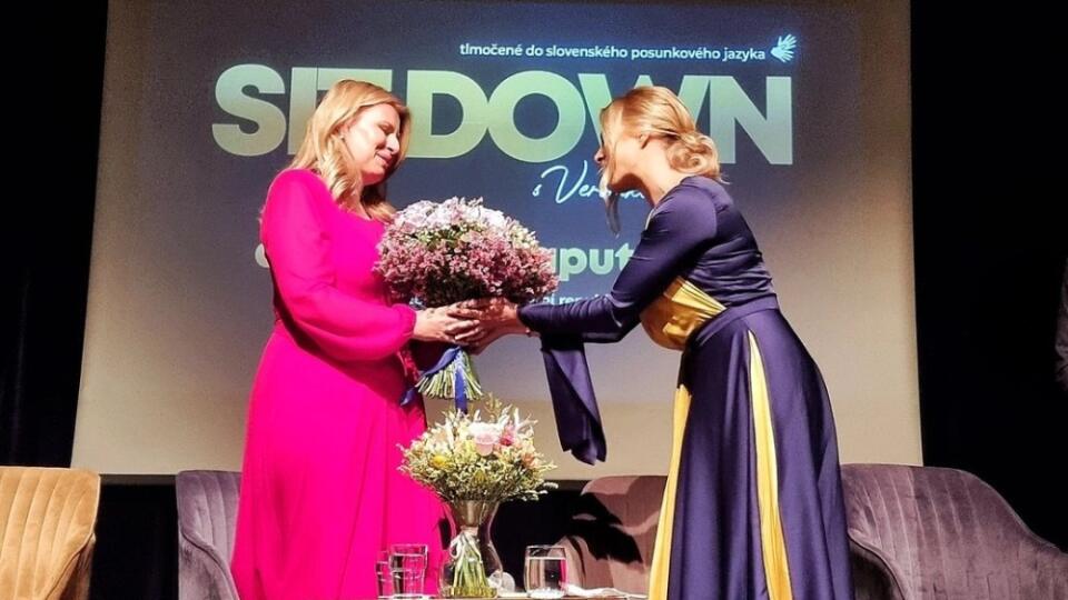 Zuzana Čaputová a Veronika Ostrihoňová.
