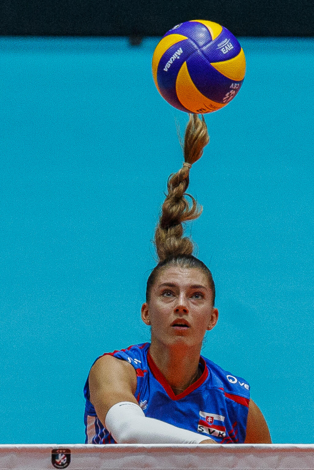 Volejbalistka Nikola Radosová vyráza fanúšikom dych aj svojou krásou.