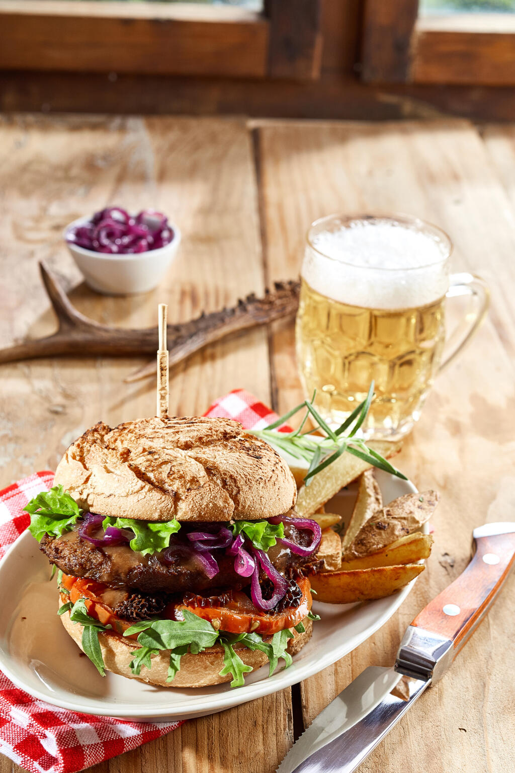 Divinový burger