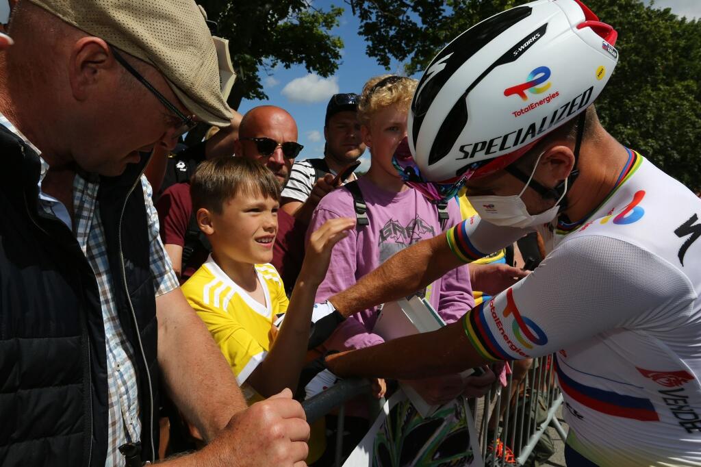 V Roskilde to pred 2. etapou Tour de France poriadne žilo.