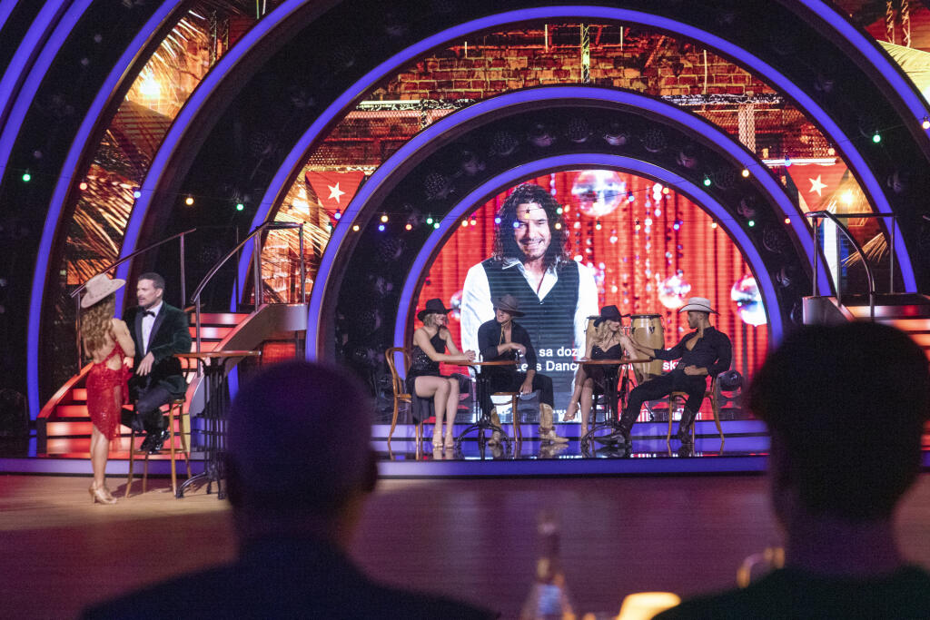 Na snímke je tanečná šou Let’s Dance 2023 TV Markíztelevízie markíza.
Herec Mario Cimarro a Vanda Poláková