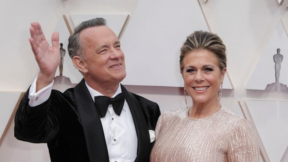 Tom Hanks a jeho manželka, americká herečka Rita Wilsonová sú aktuálne v Austrálii.