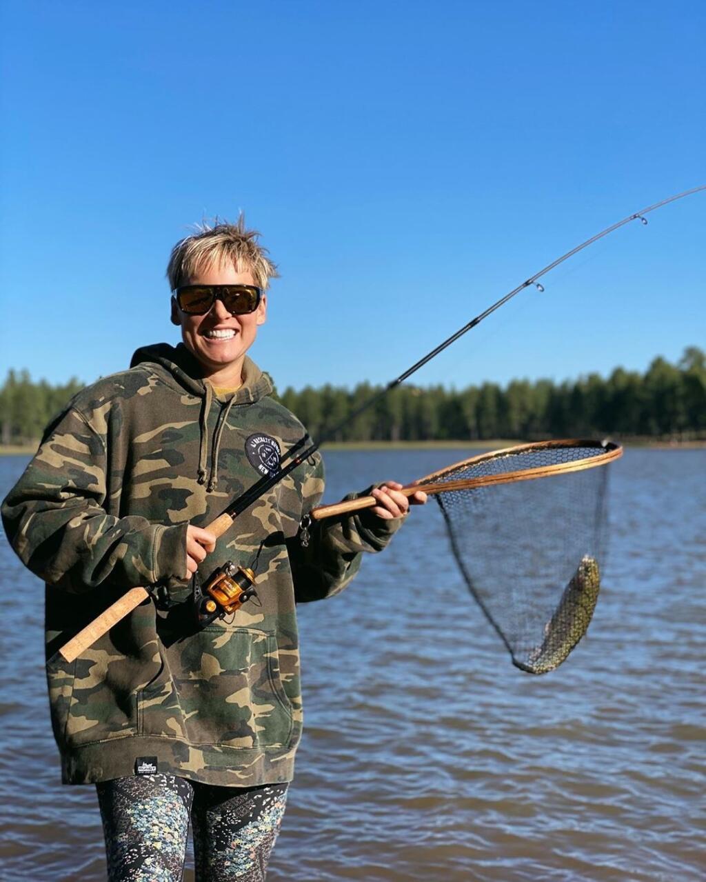 Američanka Bethanie Mattek-Sandsová si vyskúšala rybárstvo.