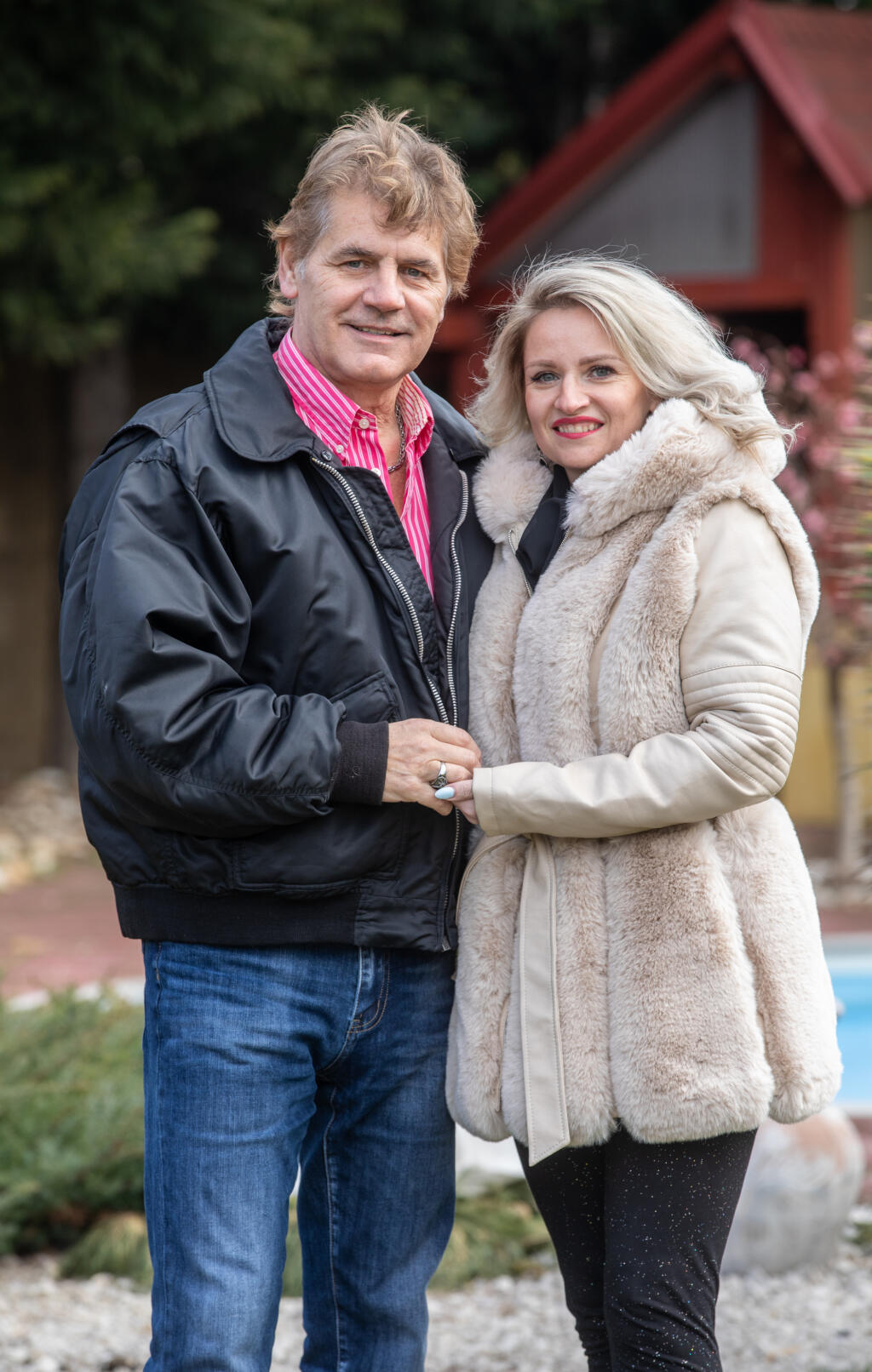 Na snímke je Otto Weiter slovenský spevák, textár a podnikateľ a Petra Maxin ktorá vytvorila nové spevácke duo s Ottom Weiterom.