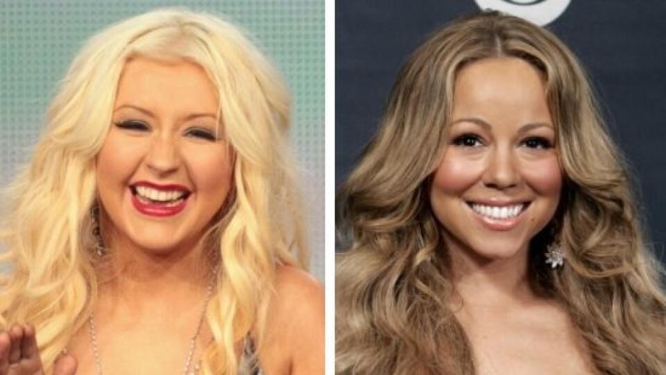 Christina Aguilera a Mariah Carey sú obeťami