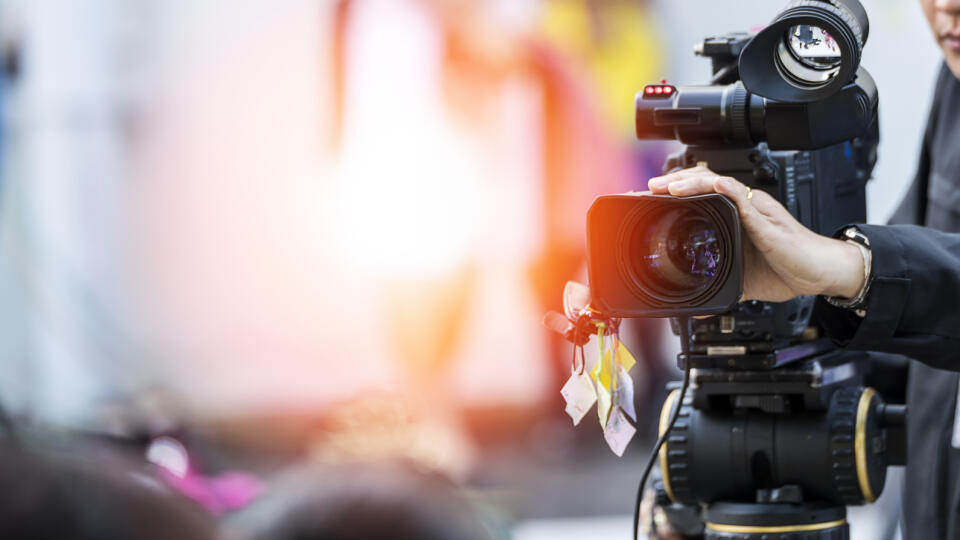 Video,Camera,Operator,Working,With,His,Equipment