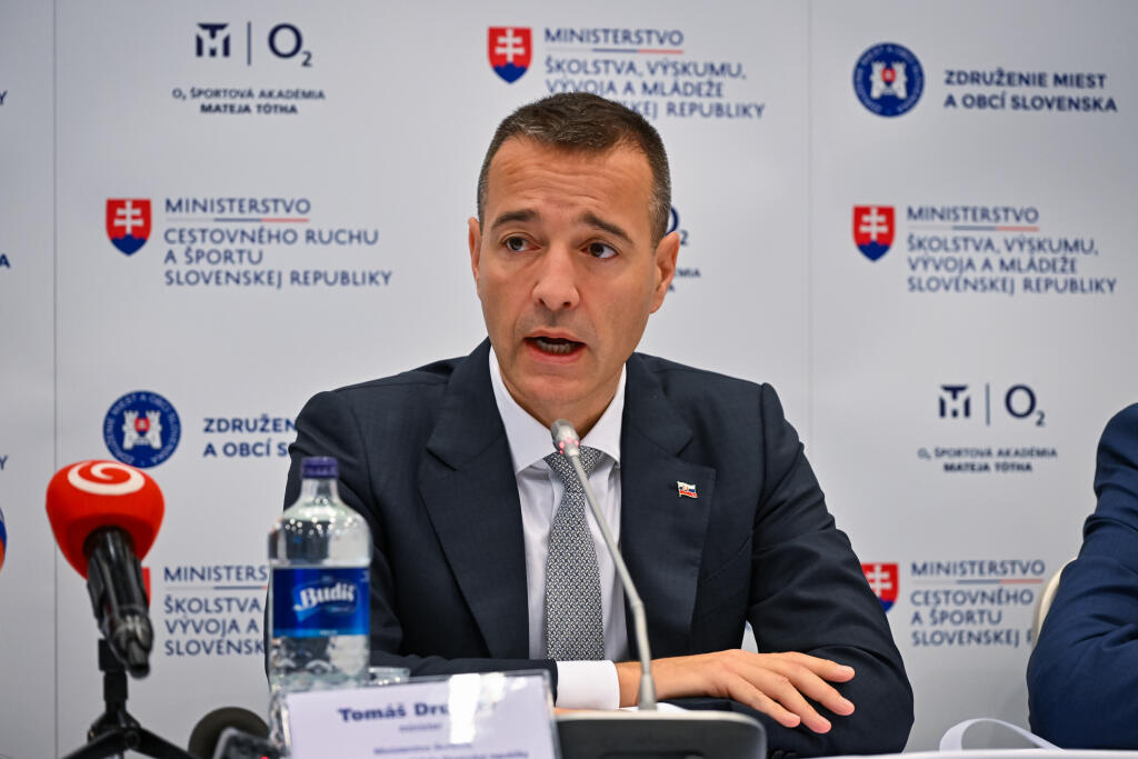 Minister školstva, vedy, výskumu, vývoja a mládeže SR Tomáš Drucker.