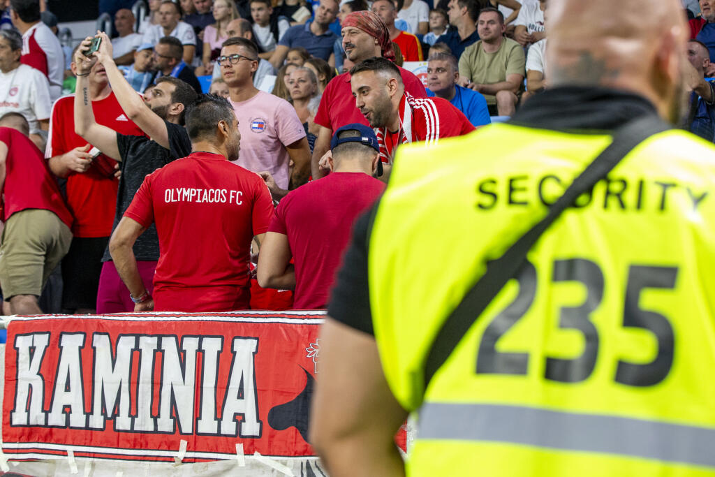 Na Tehelnom poli sa stretol v 3. kole kvalifikácie európskej ligy ŠK Slovan Bratislava a Olympiacos FC.