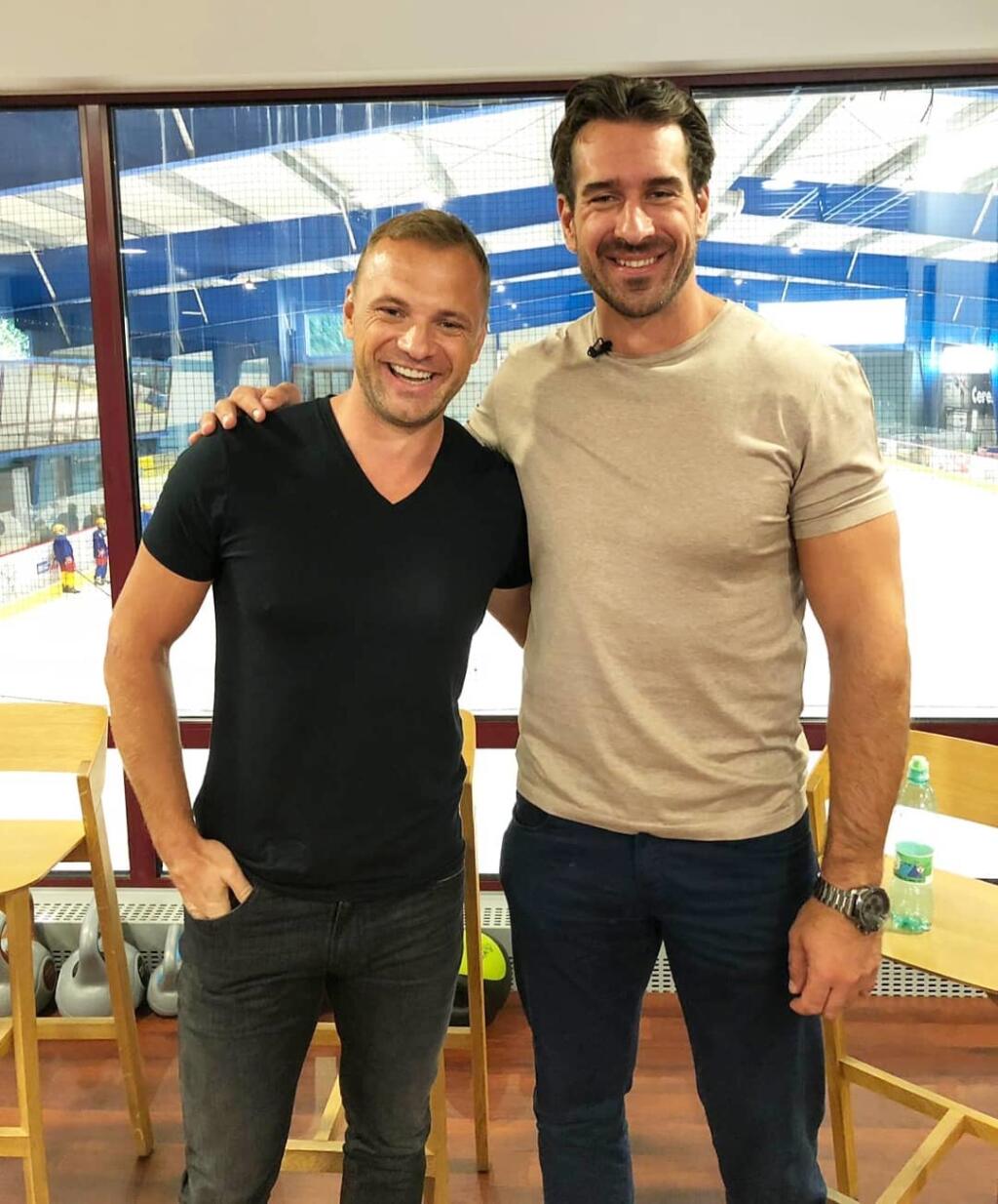Boris Valábik a Marián Gáborík