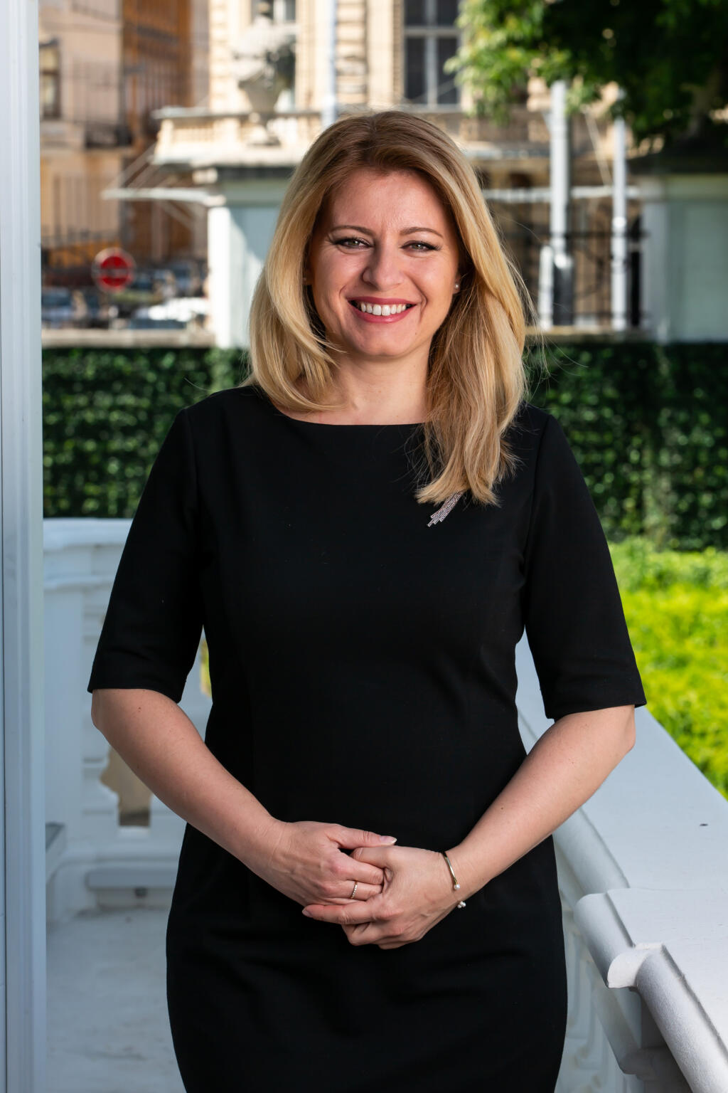 Na snímke je Zuzana Čaputová v Prezidentskom paláci v Bratislave.