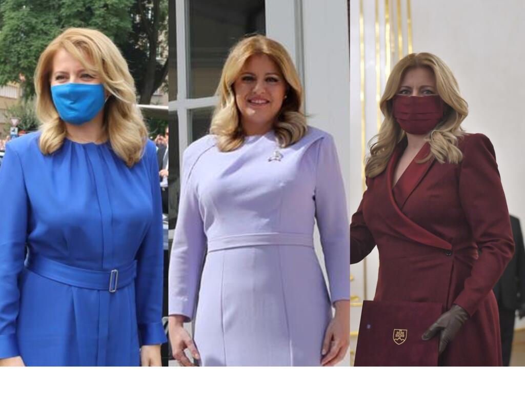 Outfity prezidentky Zuzany Čaputovej