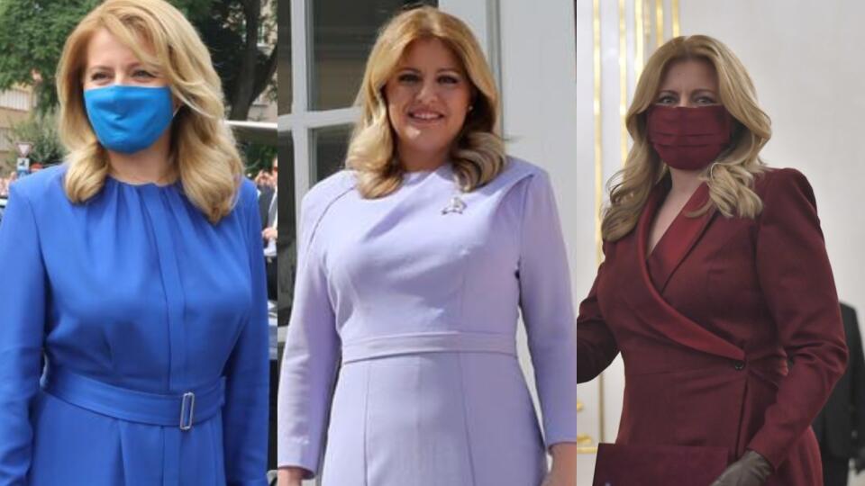 Outfity prezidentky Zuzany Čaputovej