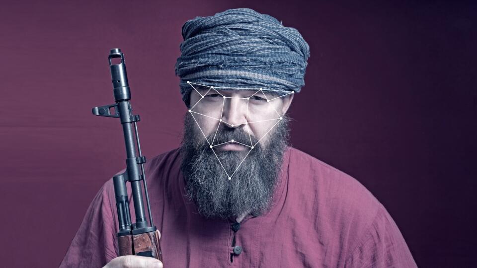 Ilustračný obrázok - biometria pre Taliban