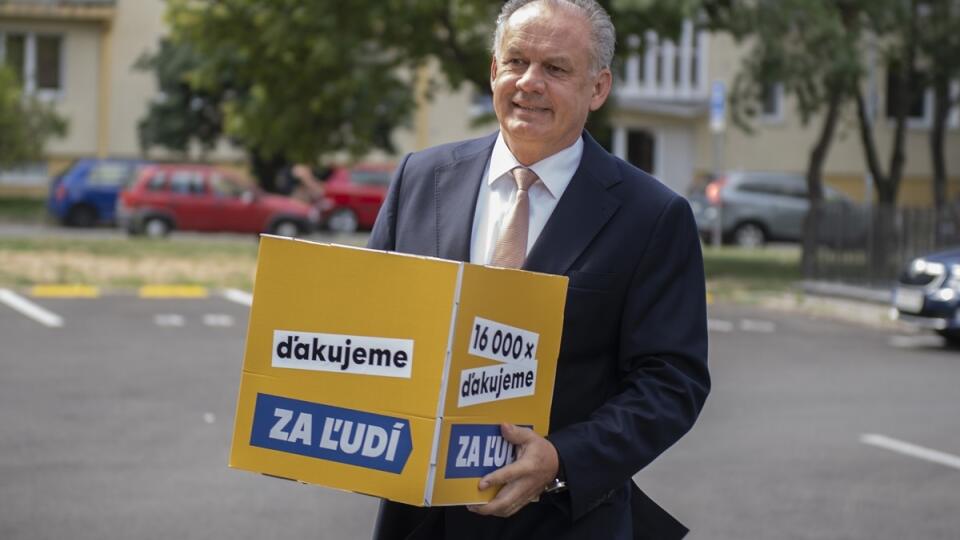 Andrej Kiska Za ľudí