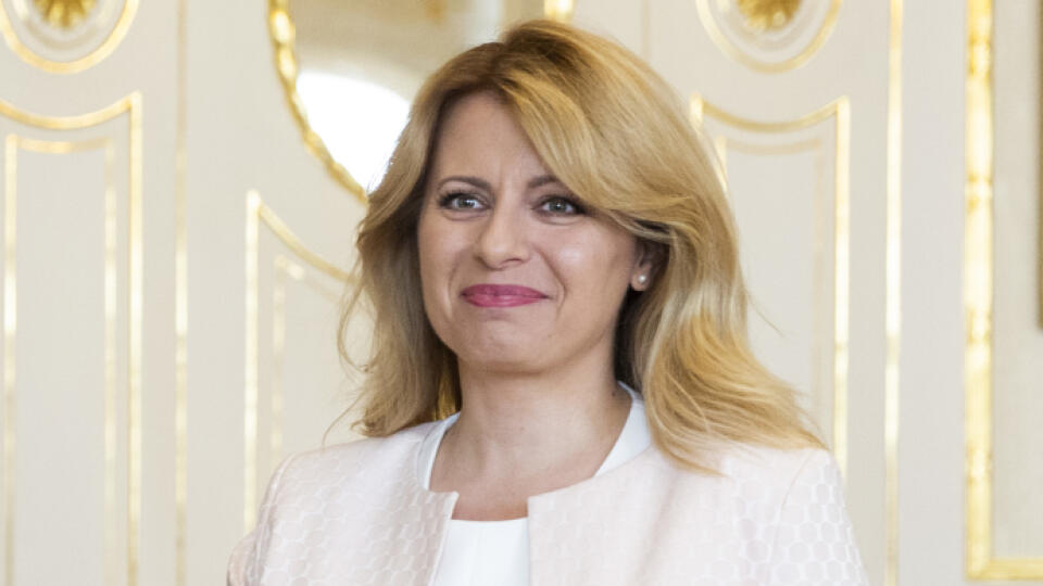 Prezidentka Zuzana Čaputová.