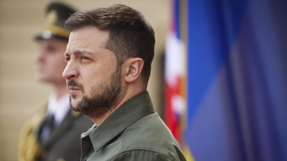 Ukrajinský prezident Volodymyr Zelenskyj
